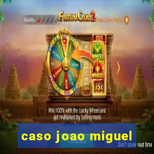 caso joao miguel